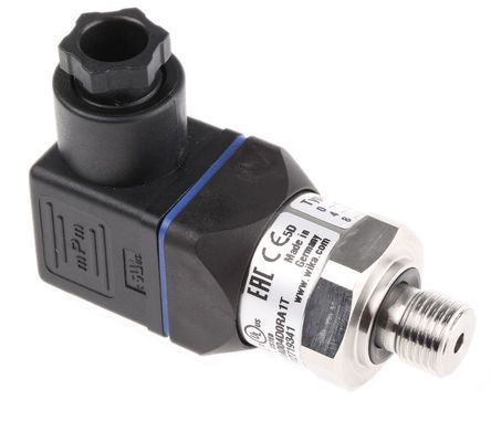 WIKA Hydraulic Pressure Sensor  Pin LPlug   mA bar to bar Датчик давления