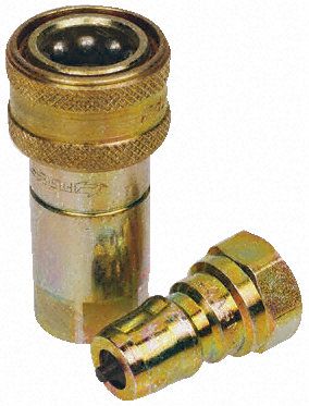 800600009, RS PRO Steel Male Hydraulic Quick Connect Coupling 3/4 in, Муфта