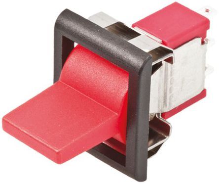 3MS4R7230M1QNS, RS PRO Single Pole Double Throw (SPDT), (On)-Off-(On) Rocker Switch Panel Mount, Клавишный переключатель