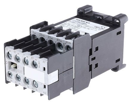 3TH2262-0BB4, Siemens Contactor Relay - 6NO/2NC, 4 A Contact Rating, Контактор