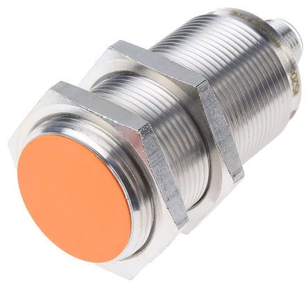 IIS206, ifm electronic M30 x 1.5 Inductive Sensor - Barrel, PNP/NPN-NO Output, 15 mm Detection, IP67, M12 - 4 Pin Terminal, Индуктивный датчик приближения