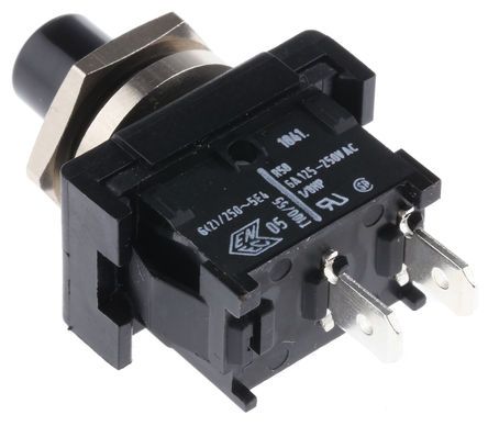 1841.1201, Marquardt Single Pole Single Throw (SPST) Push Button Switch, IP40, Кнопочный переключатель