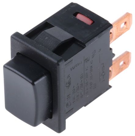 1683.1201, Marquardt Single Pole Single Throw (SPST) Push Button Switch, IP40, 12.9 x 19.8mm, Panel Mount, Кнопочный переключатель