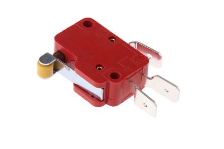 1006.1201, Marquardt SPDT Roller Lever Microswitch, 10 A @ 250 V ac, Микропереключатель