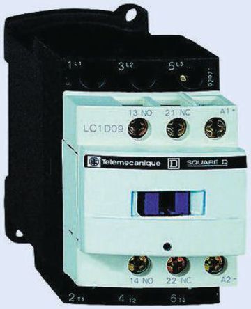 LC1D18SL, Schneider Electric 3 Pole Contactor - 18 A, 72 V dc Coil, TeSys D, 3NO, Контактор