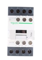 LC1D128BD, Schneider Electric 4 Pole Contactor - 25 A, 24 V dc Coil, TeSys D, 2NO/2NC, Контактор