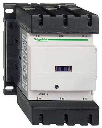 LC1D150N7, Schneider Electric 3 Pole Contactor - 150 A, 400 V ac Coil, TeSys D, 3NO, Контактор