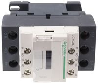 LC1D25N7, Schneider Electric 3 Pole Contactor - 25 A, 400 V ac Coil, TeSys D, 3NO, Контактор