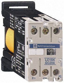 LC1SK0600E7, Schneider Electric 2 Pole Contactor - 6 A, 48 V ac Coil, TeSys SK, 2NO, Контактор