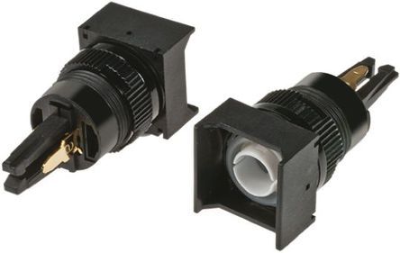 ADA16S6-AS2, RS PRO Latching Push Button Switch, IP65, 16 (Dia.)mm, Panel Mount, 250V ac, Кнопочный переключатель