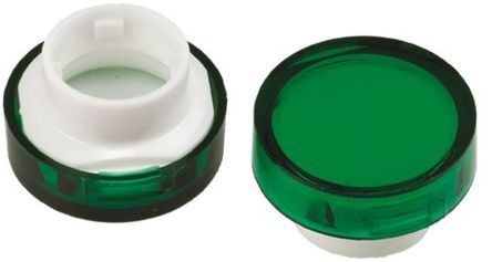 S60-001-32, RS PRO Green Round Push Button Lens for use with ADA16 Series, Линза