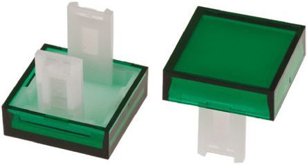 S50-003-32, RS PRO Green Square Push Button Lens for use with SD16 Series, Линза