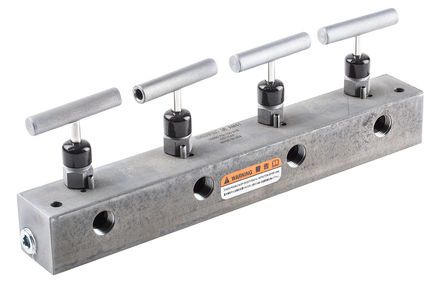 Enerpac Hydraulic Manifold AM41, 7 stations, Коллектор