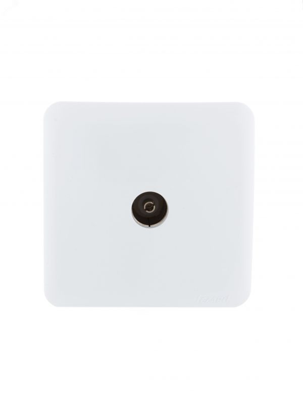 VIOLA Розетка ТВ оконечная белый (12шт/144шт)