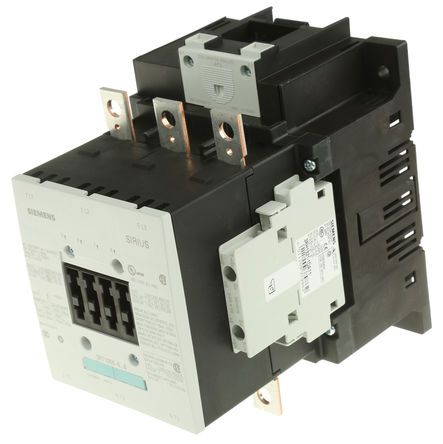 3RT1056-6AP36, Siemens 3 Pole Contactor - 185 A, 230 V ac Coil, SIRIUS Classic, 3 NO, 90 kW, Контактор