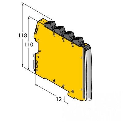 IMX12-PS02-UI-UIR-PR/24VDC/CC Модуль питания - силовой мост