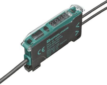 SU Pepperl  Fuchs Glass Plastic Fibre Optic Sensor  mm NPN PNP Output IP    V dc Волоконнооптический датчик