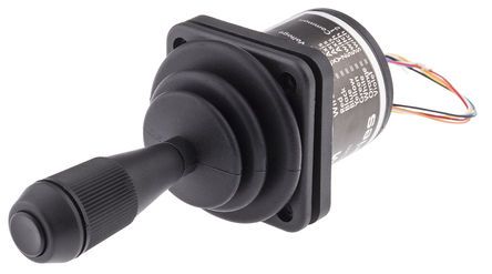 HFX-22S12-034, CH Products, 2 Way Hall Effect Joystick Lever, Hall Effect, IP65, IP68 Rated, 5V dc, Джойстик-переключатель