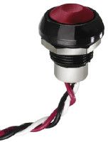 IHSRF Apem IP Hall Effect Push Button Switch mA mA Plunger Prewired Momentary   C    V Переключатель