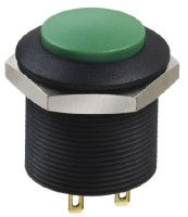 FPAR3B1432XOX, Apem Double Pole Double Throw (DPDT) Push Button Switch, Panel Mount, 12V dc, Кнопочный переключатель