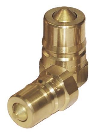 804500101, RS PRO Brass Male Hydraulic Quick Connect Coupling 1/8 in, Муфта