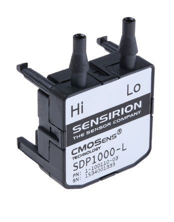 SDP1000-L, Sensirion Pressure Sensor for Air, Non-Aggressive Gas , 500Pa Max Pressure Reading Analogue, Датчик давления