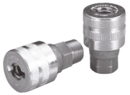 9793D-12, Parker Pneumatic Quick Connect Coupling Aluminium 1/4 in Threaded, Муфта