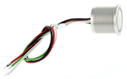 Schurter Illuminated Prewired Piezo Switch IP  mA Single Pole Single Throw SPST   C Пьезопереключатель