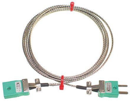 K GLASSFIBRE SSOB EXTENSION LEAD MINI 2M, RS PRO Extension Cable