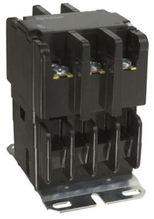 P30P42D12P1-24, TE Connectivity 3 Pole Contactor - 30 A, 24 V dc Coil, 1NO, Контактор