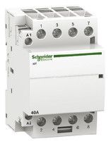 A9C20847, Schneider Electric 4 Pole Contactor - 40 A, 230 V ac Coil, Acti 9, 4NC, Контактор