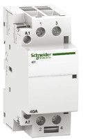 A9C20162, Schneider Electric 2 Pole Contactor - 63 A, 24 V ac Coil, Acti 9, 2NO, Контактор