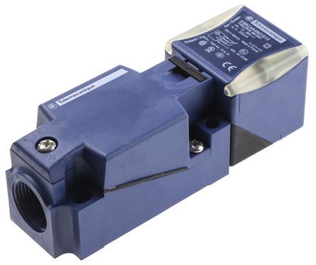 XS8C4A4NCG13, Telemecanique Sensors Inductive Sensor - Block, NPN-NO/NC Output, 40 mm Detection, IP65, IP67, IP69K, PG13.5 Gland, Индуктивный датчик приближения