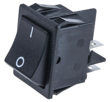 SX82112811210000, Molveno Double Pole Single Throw (DPST), On-None-Off Rocker Switch Panel Mount, Клавишный переключатель