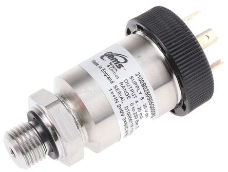 3100B0250S05G000, Gems Sensors Pressure Sensor for Fluid, Gas , 250bar Max Pressure Reading Current, Датчик давления