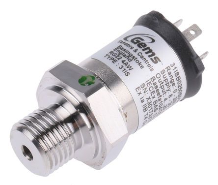 31ISB0250S01R000, Gems Sensors Pressure Sensor for Fluid, Gas , 250bar Max Pressure Reading Analogue, Датчик давления