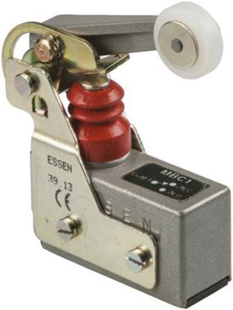 MBC1/LR1, RS PRO SP-CO Roller Lever Microswitch, 15 A @ 250 V ac, Микропереключатель