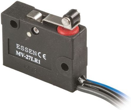 MV27LR1, RS PRO SP-CO Short Roller Lever Microswitch, 5 A @ 250 V ac, Микропереключатель