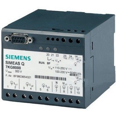 7KG80008AB20 SIMEAS Q WITH PROFIBUS DP INTERFACE POWER SUPPLY: DC 110 TO 250V A. AC 100 TO 240V, 45 TO 65HZ