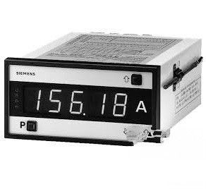 7NJ30031DE111AA1 96 X 48 DIGITAL INDICATOR, 3 1/2 DIGITS INPUT VARIABLE AC ARITHM., SIGNAL RANGE 700 V DISPLAY RED POWER SUPPLY AC 60/50 HZ 230 V BEZEL COLOR GRAY RAL 7037 DISPLAY RANGE AND UNIT ACCORDING TO SIGNAL RANGE WITHOUT DECIMAL POINT