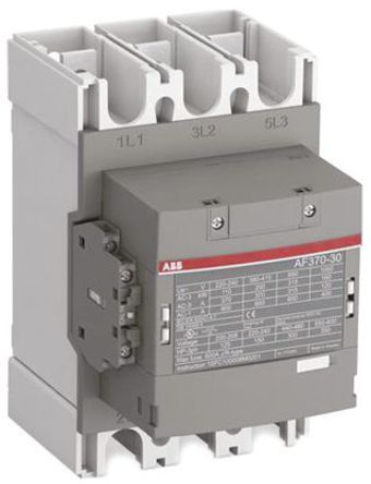 1SFL587002R1311, ABB 3 Pole Contactor - 400 A, 230 V ac Coil, AF Range, 3NO, 160 kW, Контактор