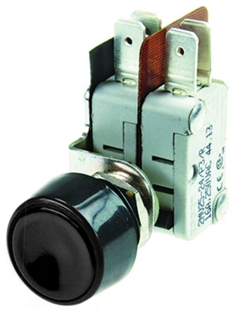 2MV25-24P3/B, RS PRO DP Button Microswitch, 16 A @ 250 V ac, Микропереключатель