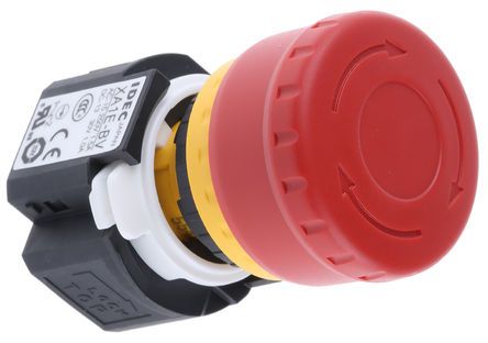 XA1E-BV304R, Idec Double Pole Double Throw (DPDT) Latching Push Button Switch, IP65, 16.2 (Dia.)mm, Panel Mount, Arrows (symbol),, Кнопочный переключатель