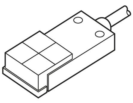 GXL-15FU-C5, Panasonic Inductive Sensor - Block, NO Output, 5 mm Detection, IP67, Cable Terminal, Индуктивный датчик приближения