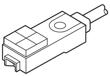 GXL-8FUI, Panasonic Inductive Sensor - Block, NO Output, 2.5 mm Detection, IP67, Cable Terminal, Индуктивный датчик приближения