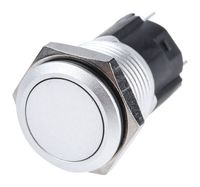 82-4551.1000, EAO Single Pole Double Throw (SPDT) Momentary Push Button Switch, IP65, IP67, 16 (Dia.)mm, Panel Mount, 250V ac, Кнопочный переключатель