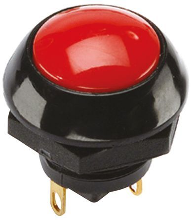 P9-513121W, Otto Single Pole Double Throw (SPDT) Momentary Push Button Switch, IP68S, Panel Mount, 25V dc, Кнопочный переключатель