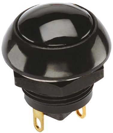 P9-513122W, Otto Single Pole Double Throw (SPDT) Momentary Push Button Switch, IP68S, Panel Mount, 25V dc, Кнопочный переключатель