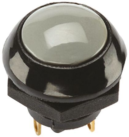 P9-513128W, Otto Single Pole Double Throw (SPDT) Momentary Push Button Switch, IP68S, Panel Mount, 25V dc, Кнопочный переключатель