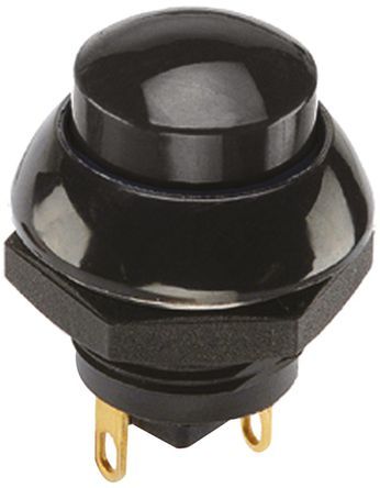 P9-613122W, Otto Single Pole Double Throw (SPDT) Momentary Push Button Switch, IP68S, Panel Mount, 25V dc, Кнопочный переключатель